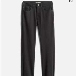 Stitch Fix Kids Warp & Weft black denim pant sz 12